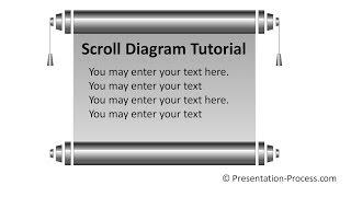 Scroll in PowerPoint : PowerPoint Diagram Series