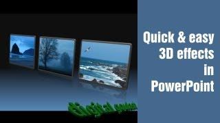 PowerPoint made Easy - Make 3D Effects in Minutes