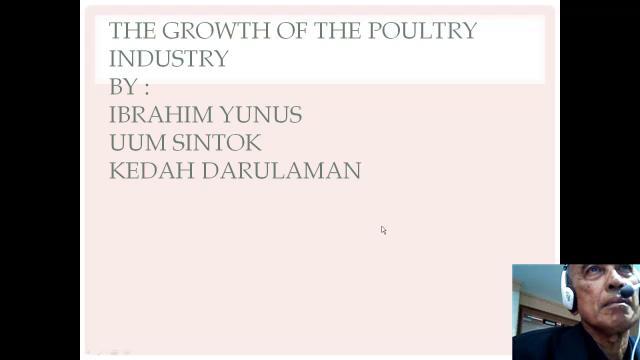 The growth of the poultry industry