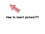 how to insert picture